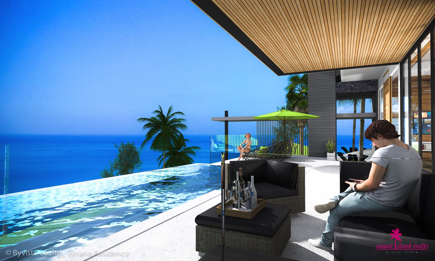 Verano Villa Pool Terrace