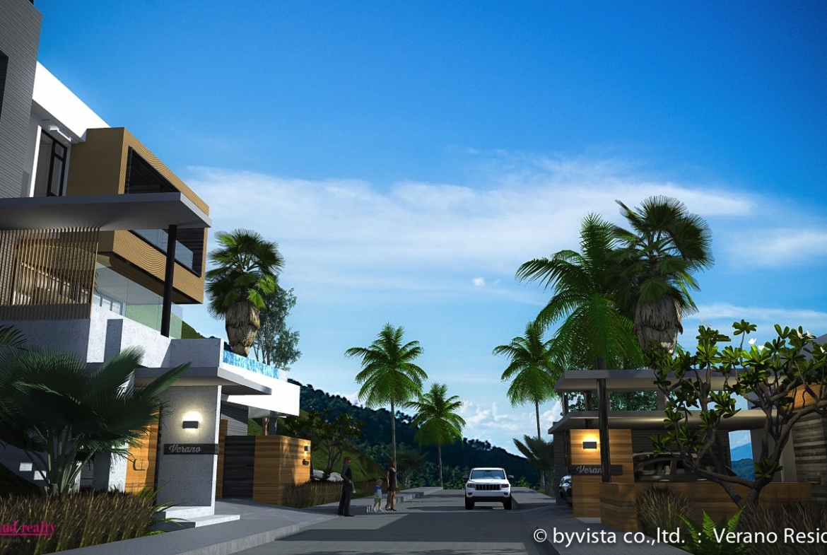 Verano Villa Development Street Render