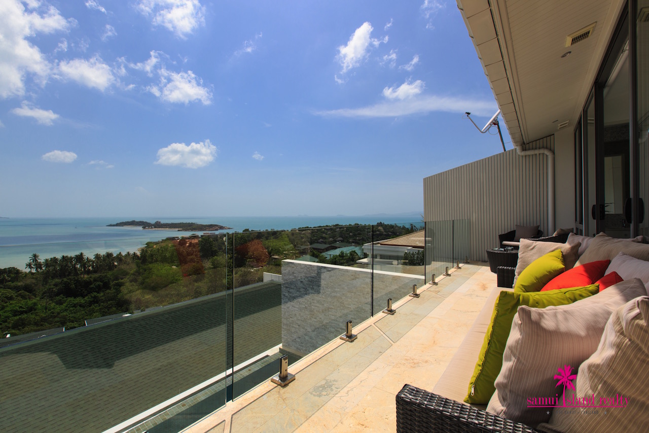 Villa Apsara For Sale Koh Samui Bedroom Terrace