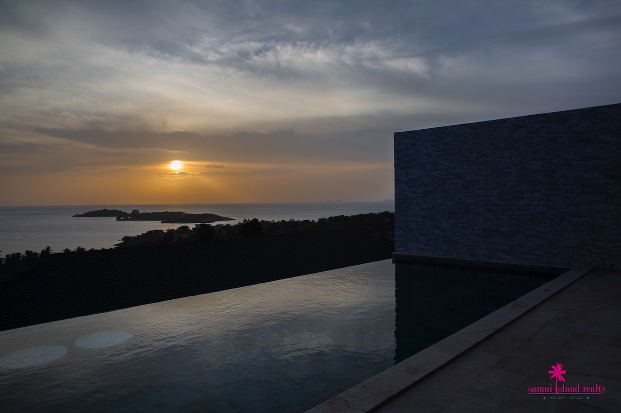 Villa Apsara For Sale Koh Samui Sunset