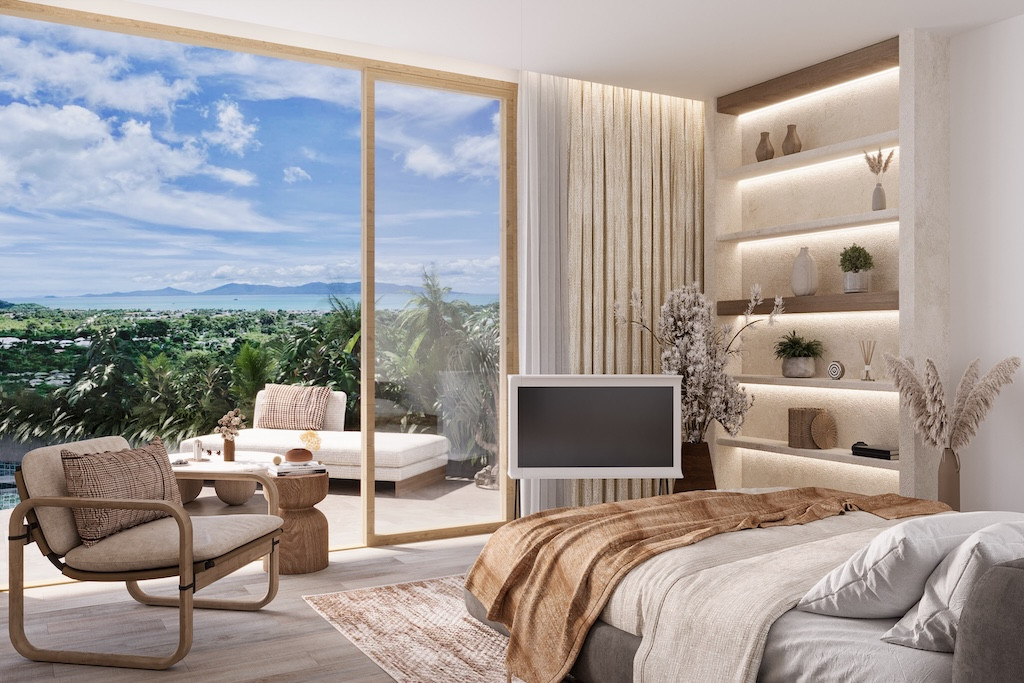 Villa For Sale In Bophut Koh Samui Bedroom
