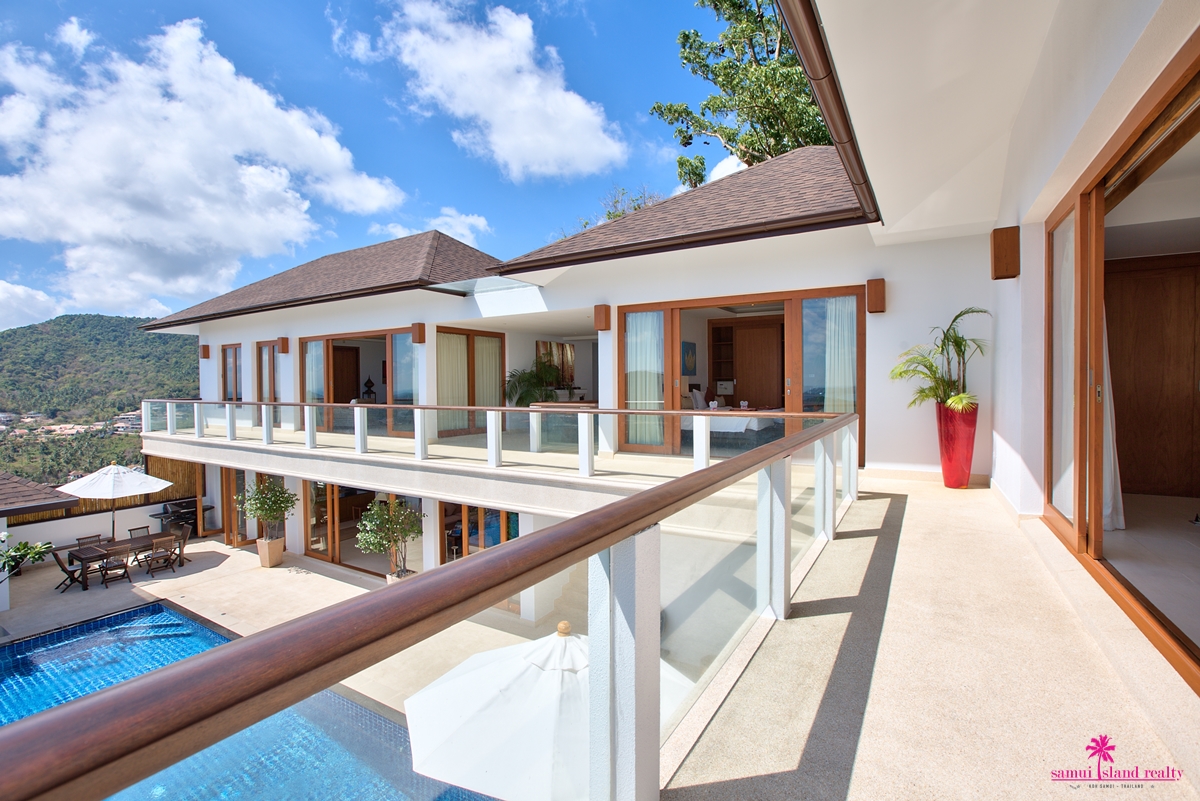 Villa Lealay Koh Samui Baan Lealay Upper Balcony
