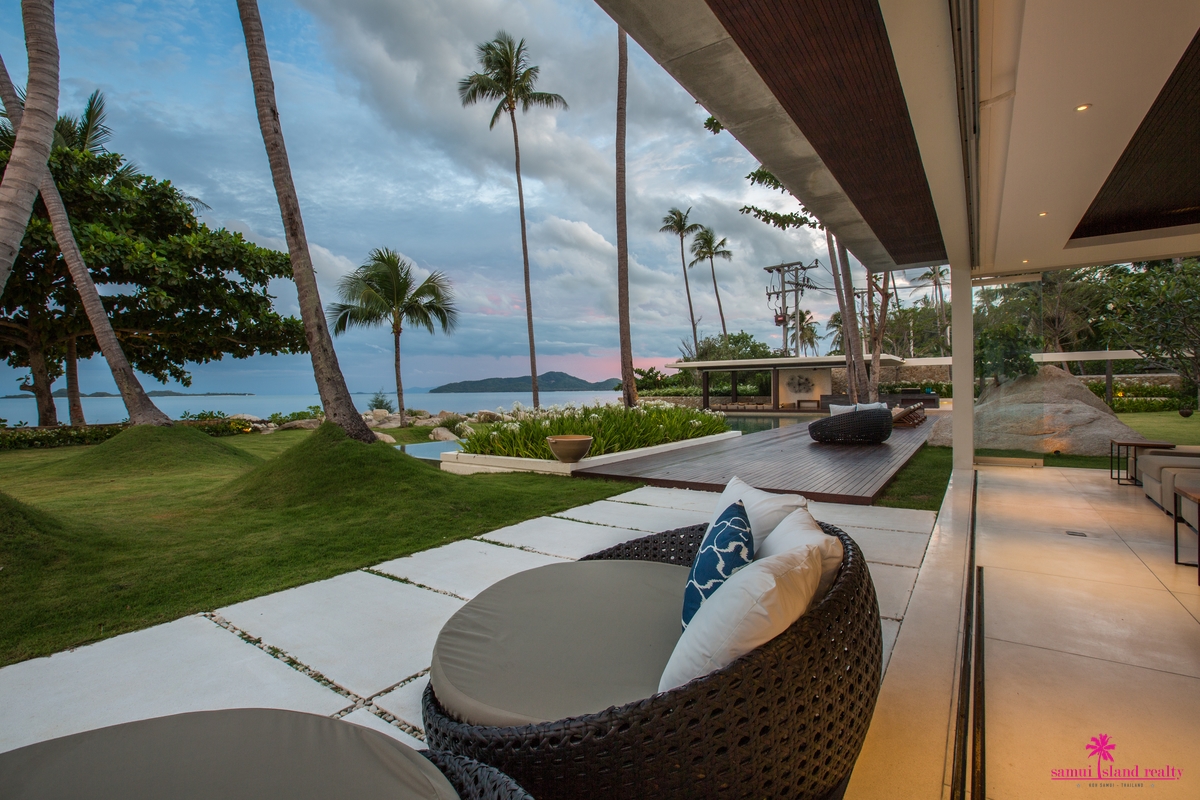 Villa Malabar Villa Malabar For Rent Koh Samui Outdoor Living Area
