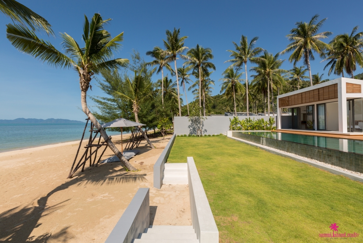 Villa Malouna Beachfront Garden