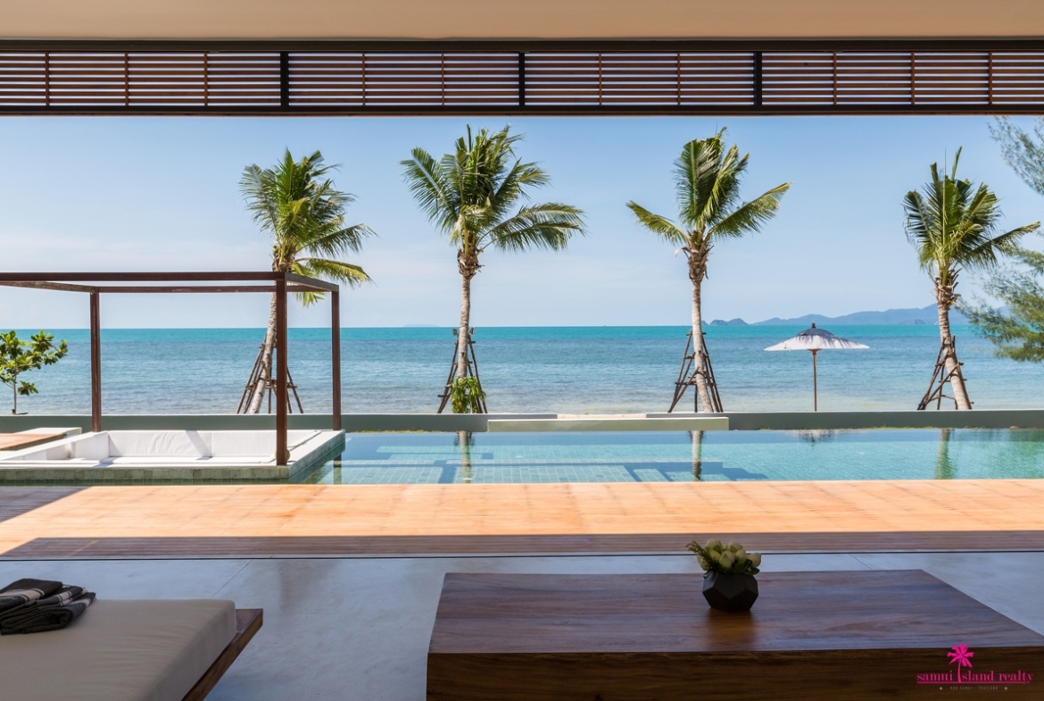 Villa Malouna, View From The Living Area
