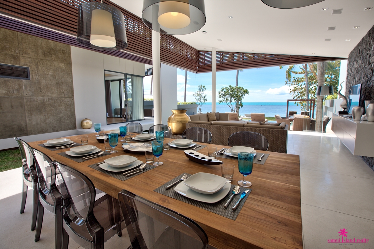 Villa Neung Koh Samui Villa Neung Dining Table