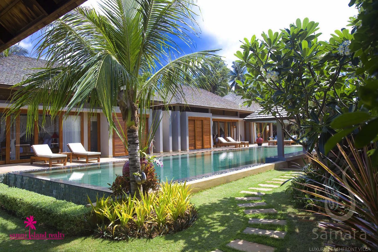 Villa Samara Beachfront Villa Koh Samui – image 4 Villa Samara Beachfront Villa Koh Samui – Residential All in Koh Samui (photo 4)