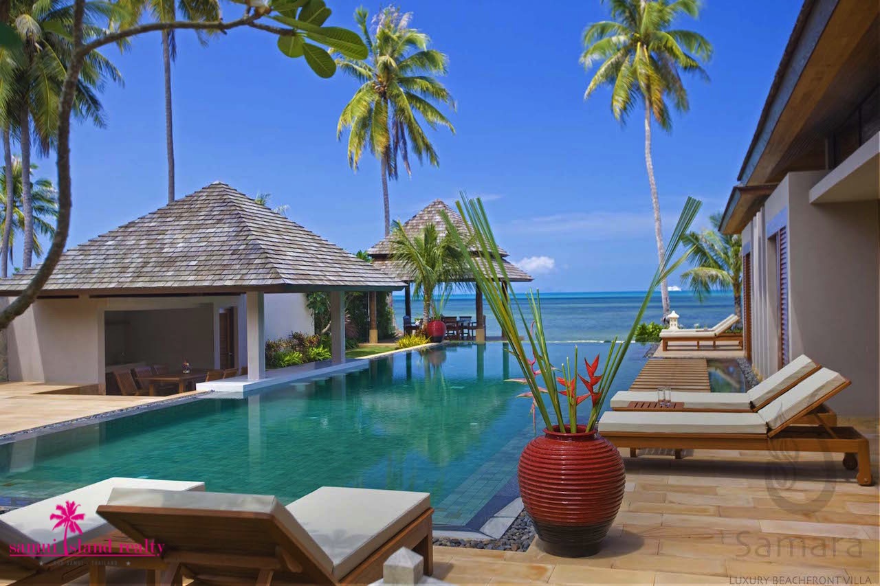 Villa Samara Beachfront Villa Koh Samui – image 2 Villa Samara Beachfront Villa Koh Samui – Residential All in Koh Samui (photo 2)