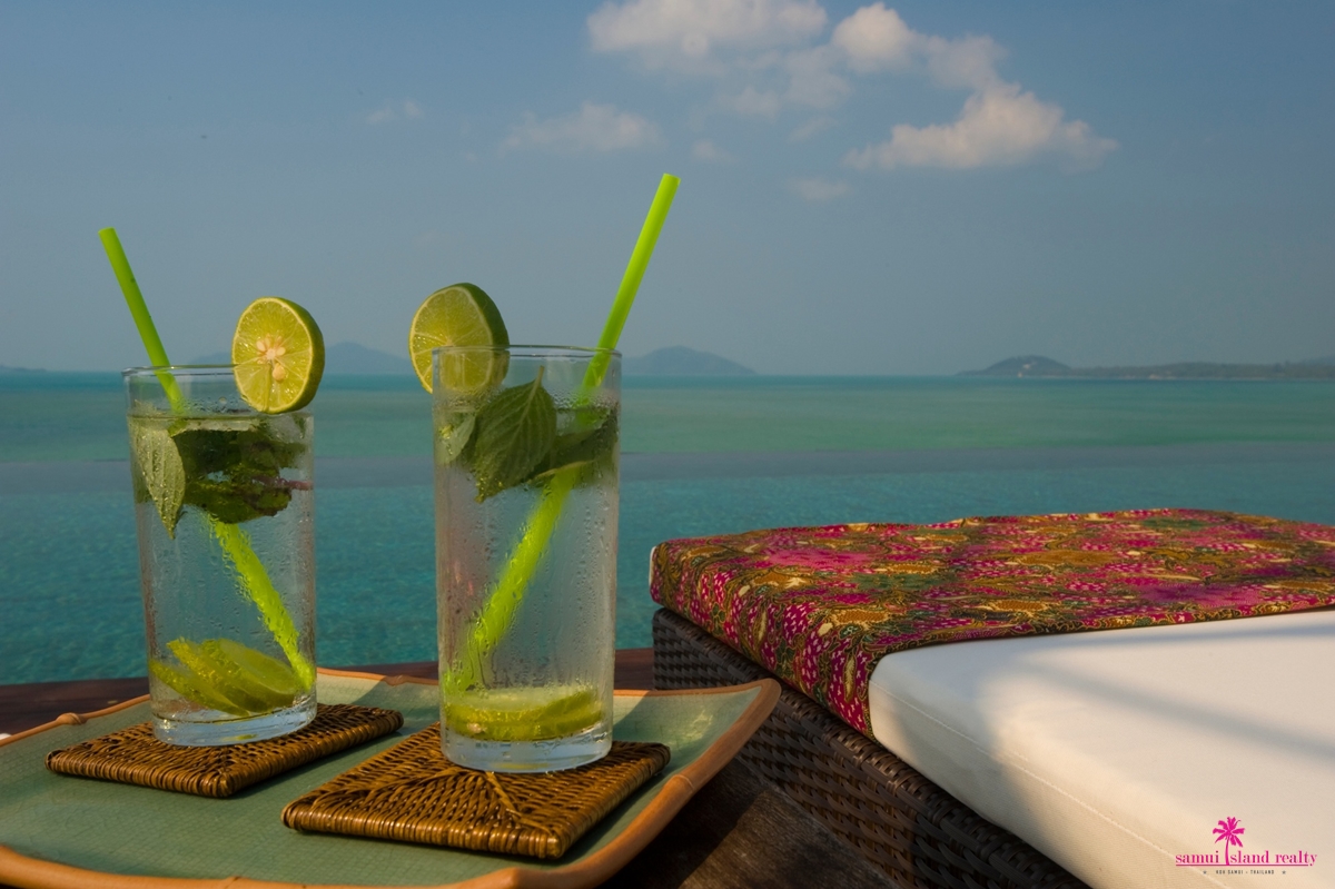 Villa Samudra For Rent Koh Samui Villa Samudra For Rent Koh Samui, Drinks By The Pool
