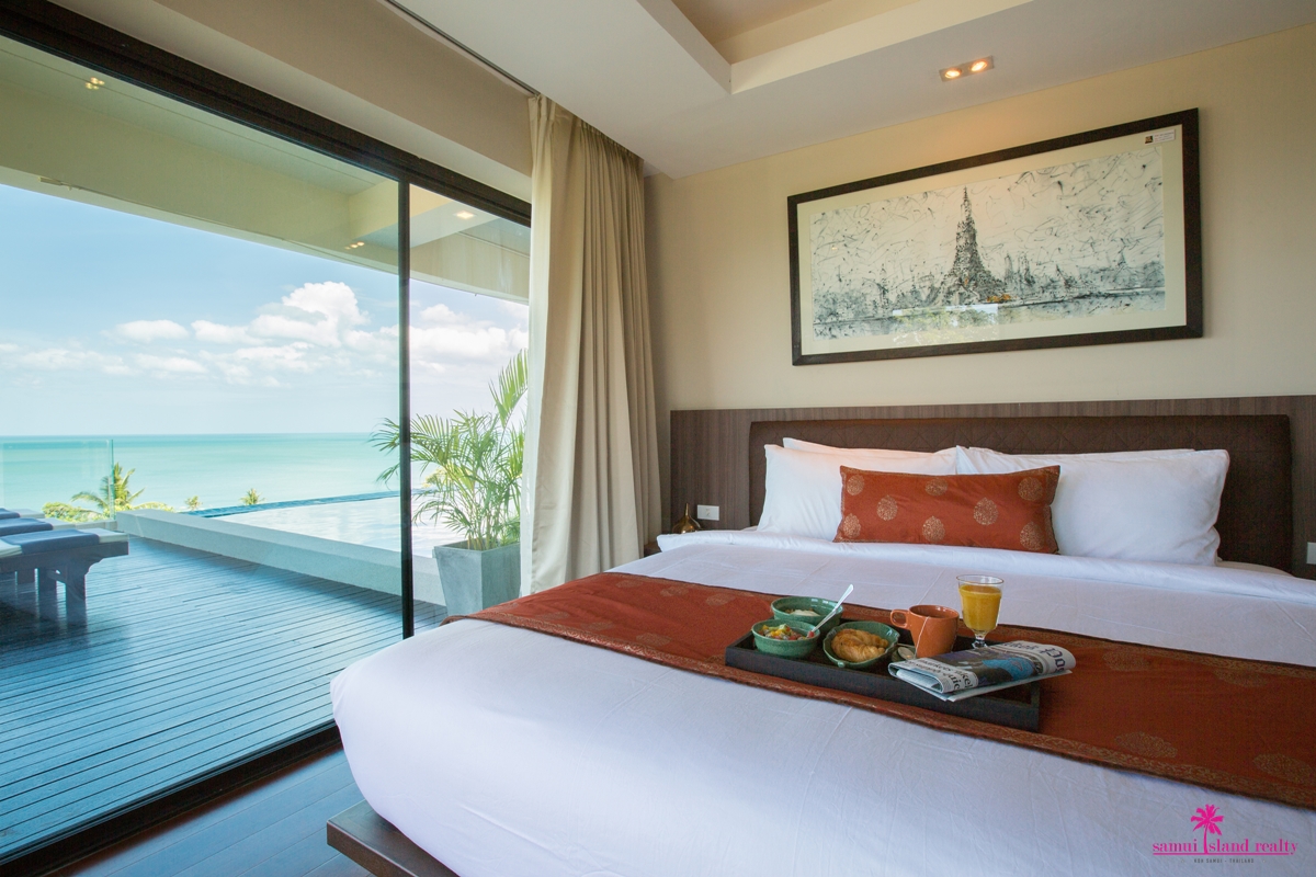 Villa Sukham For Rent Koh Samui Villa Sukham Sea View Bedroom