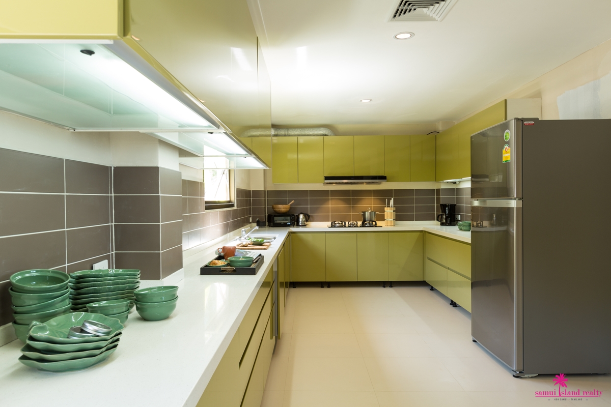 Villa Sukham For Rent Koh Samui Villa Sukham Western Style Kitchen