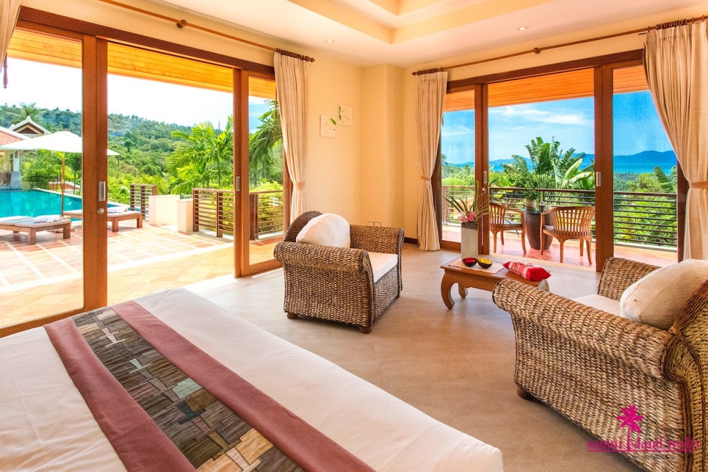 Villa Udorn Thara For Sale Koh Samui Bedroom 1 View