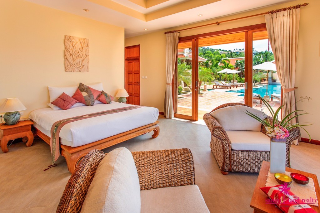 Villa Udorn Thara For Sale Koh Samui Guest Bedroom 1