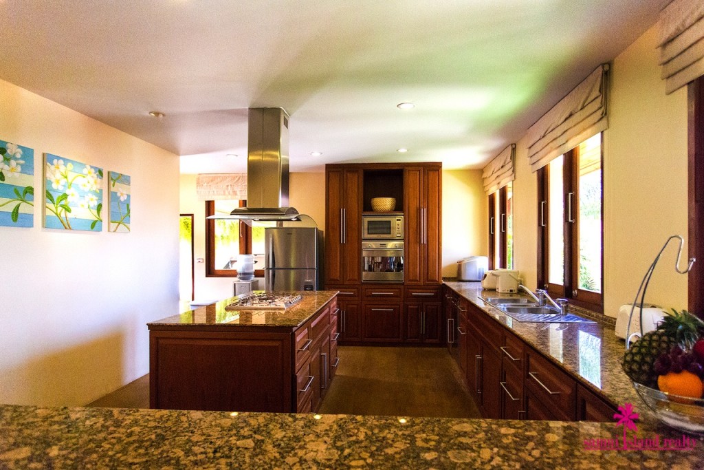 Villa Udorn Thara For Sale Koh Samui Western Kitchen