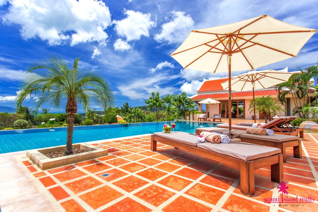 Villa Udorn Thara For Sale Koh Samui Terrace