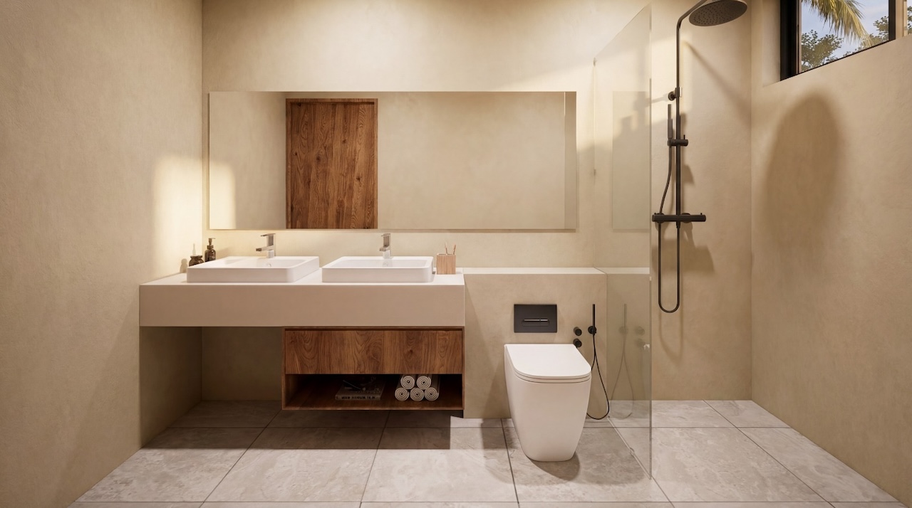 Sacarat Beach Sacarat Beach Bathroom