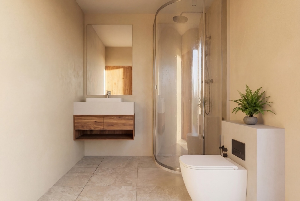 Sacarat Beach Bathroom