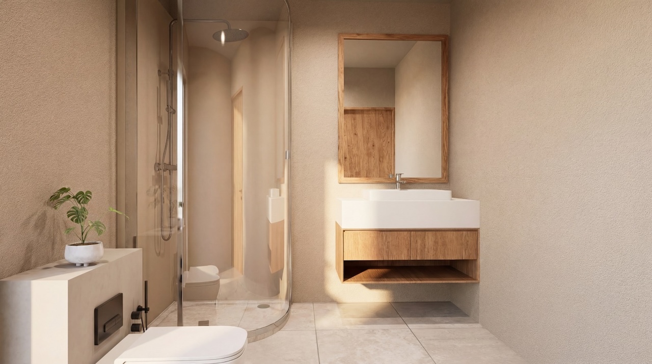 Sacarat Beach Koh Samui Bathroom