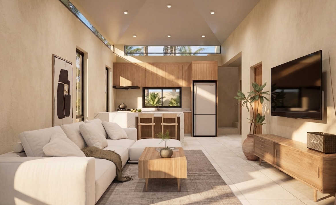 Sacarat Beach Koh Samui Living Area