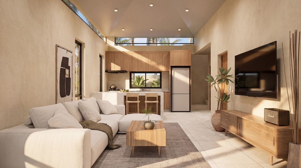 Sacarat Beach Koh Samui Living Area