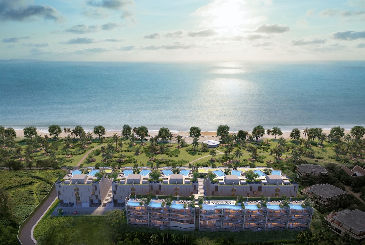 Banyan Tree Grand Residences Aerial Render