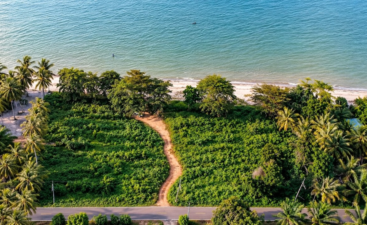 Donsak Beachfront Land Front