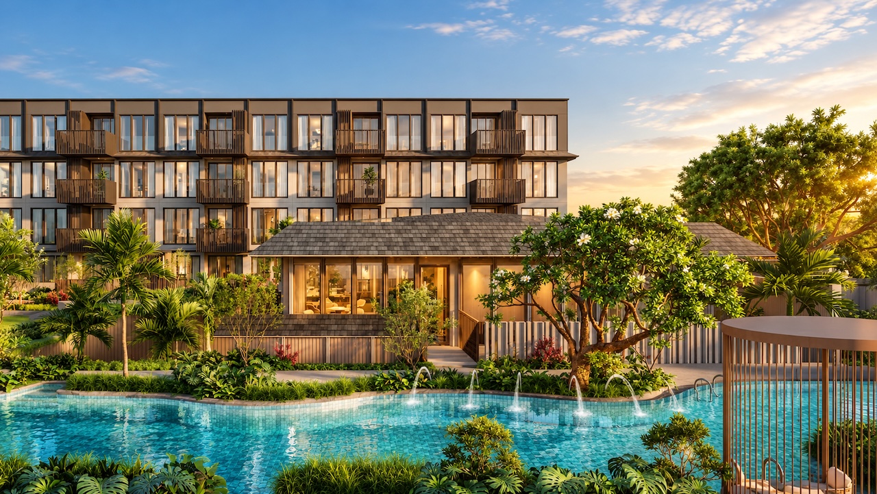 The Astra Samui One-Bedroom Apartments Swimming Pool