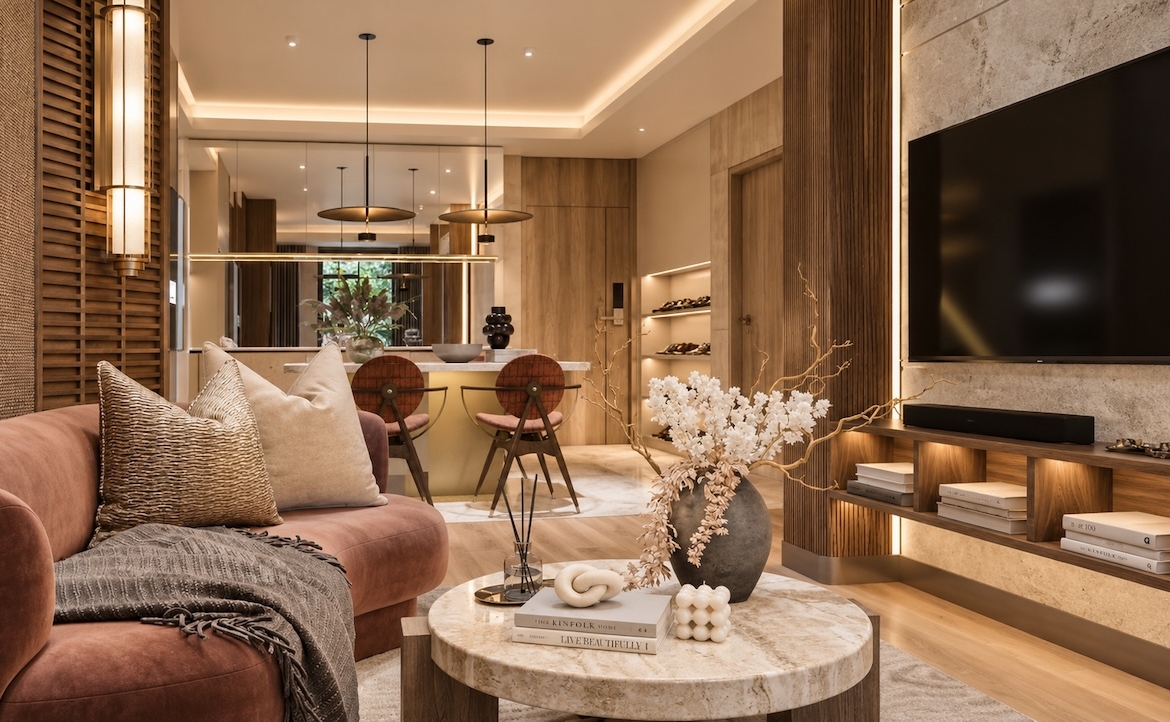 Two-Bedroom Apartments The Astra Samui Interior